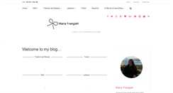 Desktop Screenshot of mariafrangieh.com